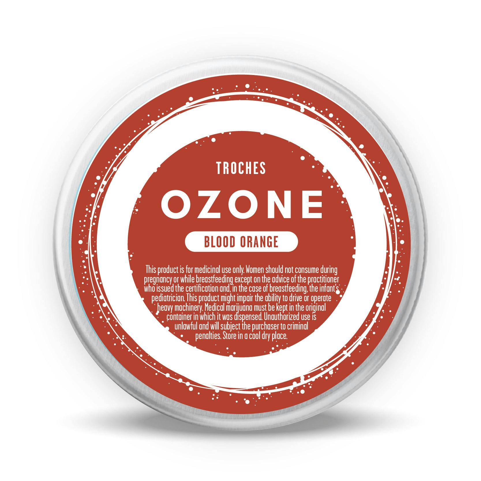 Photograph of product: Blood Orange Troches 100mg | 2 Pack