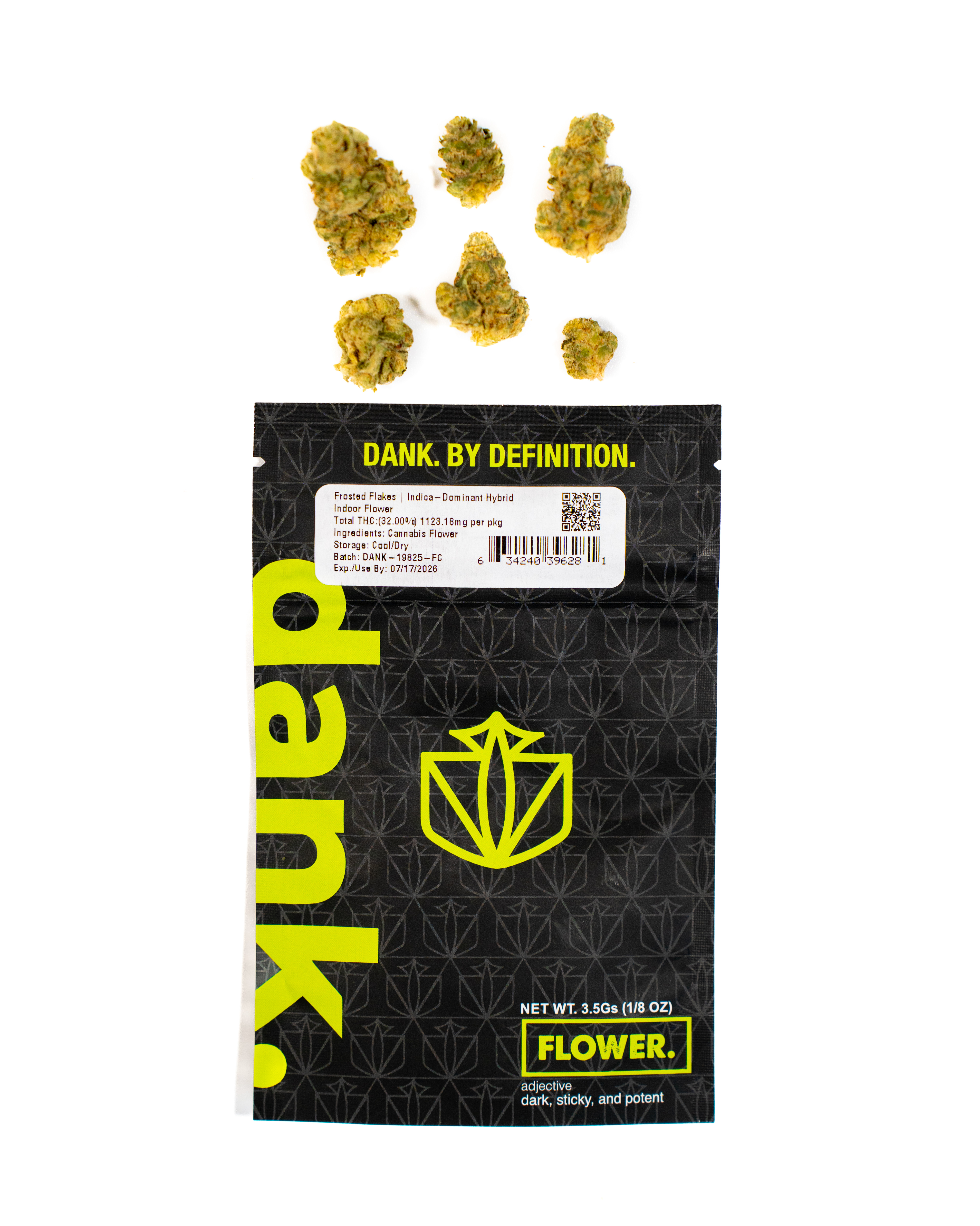 Photograph of product: Frosted Flakes | Indoor Flower | Pouch - 3.5g