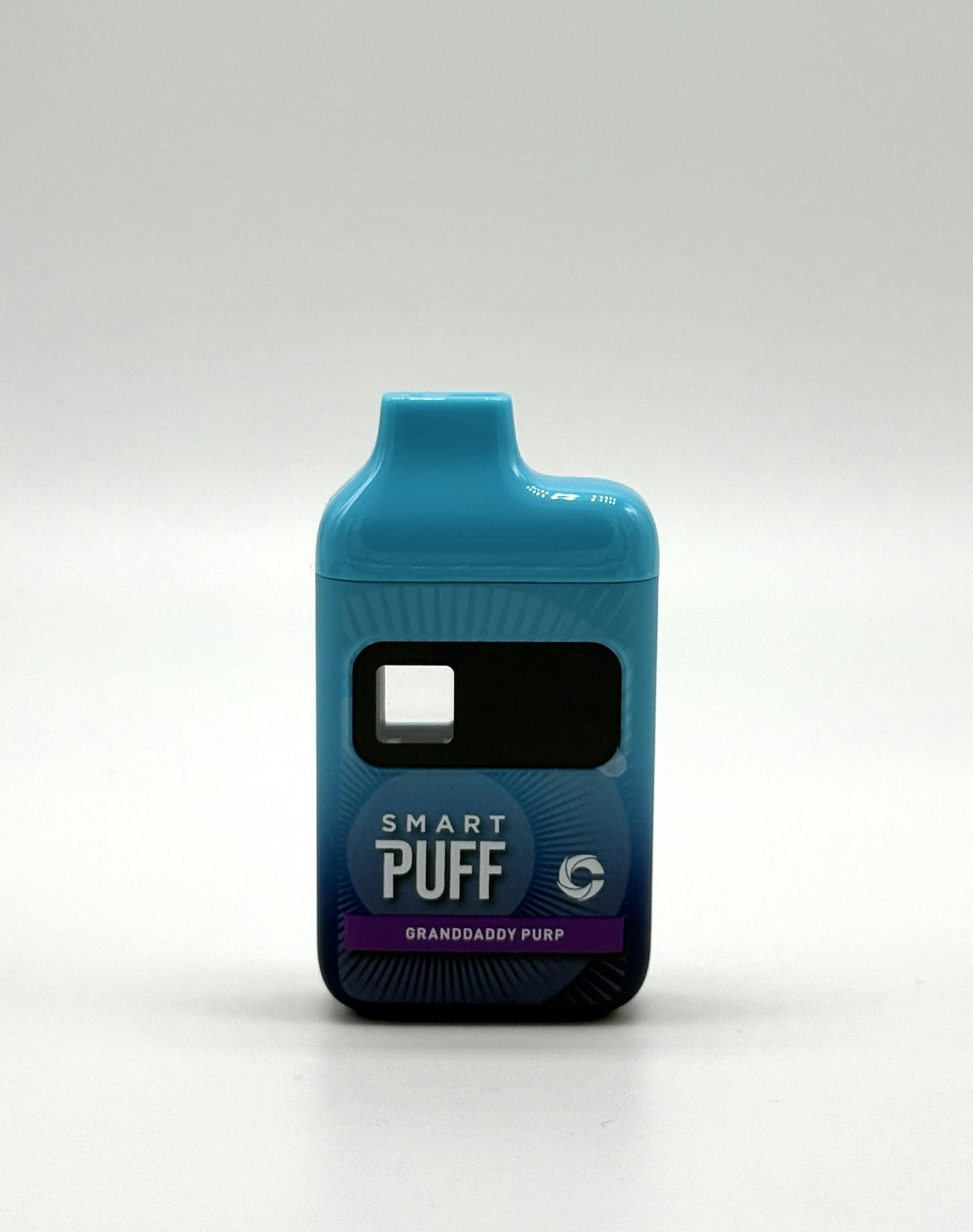 Photograph of product: Cannalicious Labs | Granddaddy Purp | SmartPuff Disposable Vape | 1g