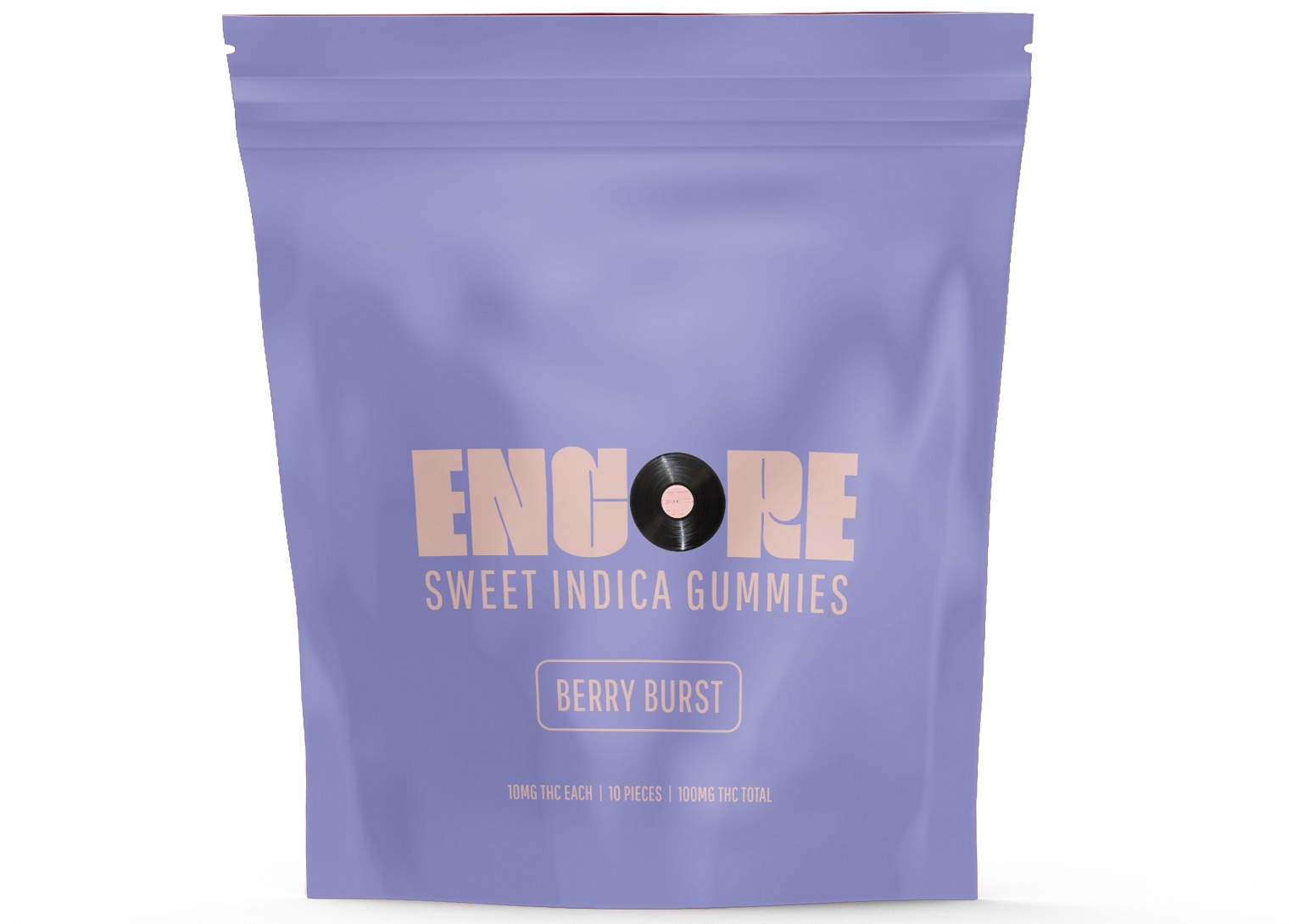 Photograph of product: Berry Burst | Oui'd | 100mg (10ct)