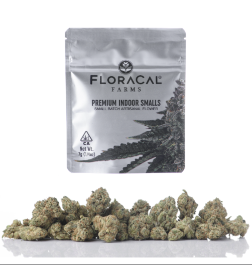 Photograph of product: FloraCal | Purple Venom | Premium Indoor Smalls Flower | 1/4oz - 7g