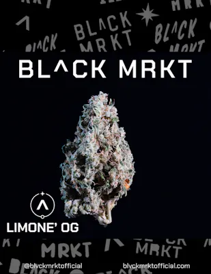 Photograph of product: BL^CK MRKT Pre-Pack - Limon OG - 3.5g