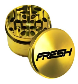 Photograph of product: Fresh Metal Grinder | Yellow