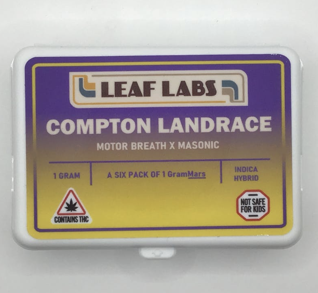 Photograph of product: Compton Landrace 6 Pack | Oui'd Leaf Labs