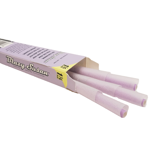 Photograph of product: Purple Pre-Rolled 1 1/4 Purple Cones | 6 pack