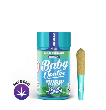 Photograph of product: 5pk Infused Pre-Rolls | Sour Tsunami | 0.5g