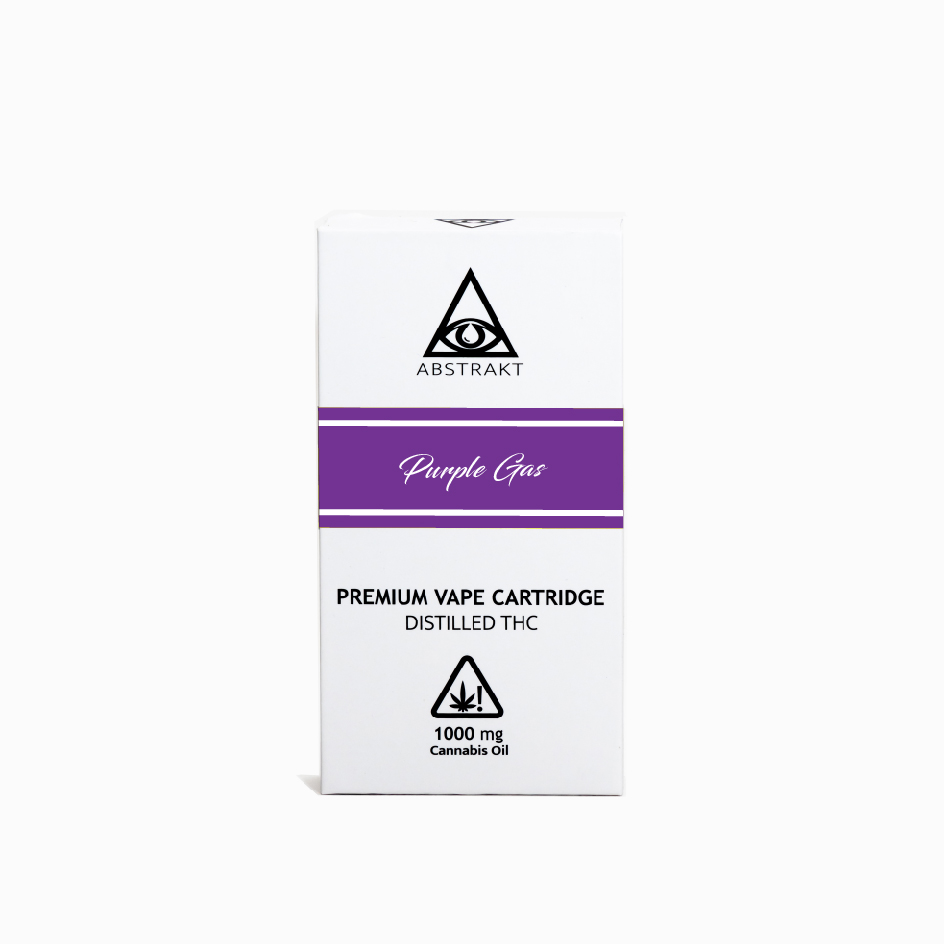 Photograph of product: Purple Gas Distillate Cartridge