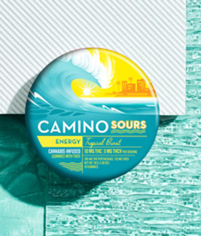 Photograph of product: CAMINO - CAMINO SOURS GUMMIES TROPICAL BURST TH-ouiV 2:1