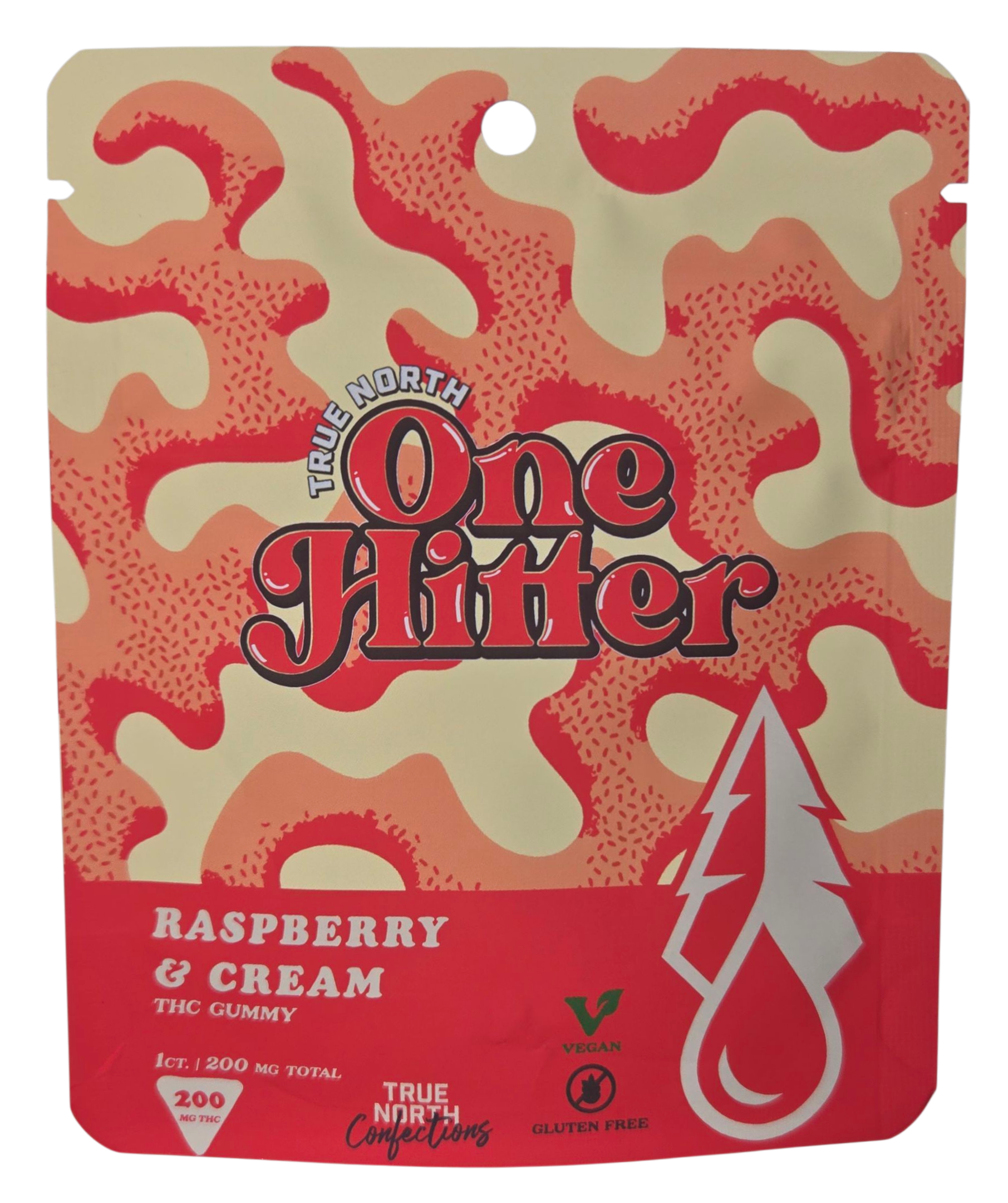 Photograph of product: Raspberry And Cream | 200mg One Hitter