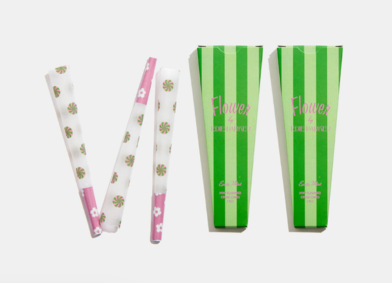 Photograph of product: Edie Parker - Crush Cones - Excite Mint