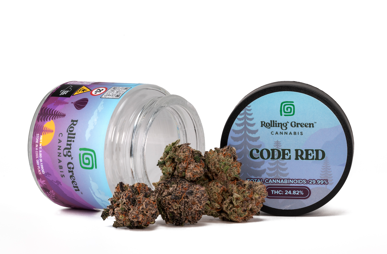 Photograph of product: Rolling Green | Sub Zero (i) Premium Flower 3.5g