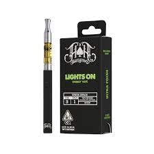 Photograph of product: TH-ouiV Green Crack 1G Cartridge - 