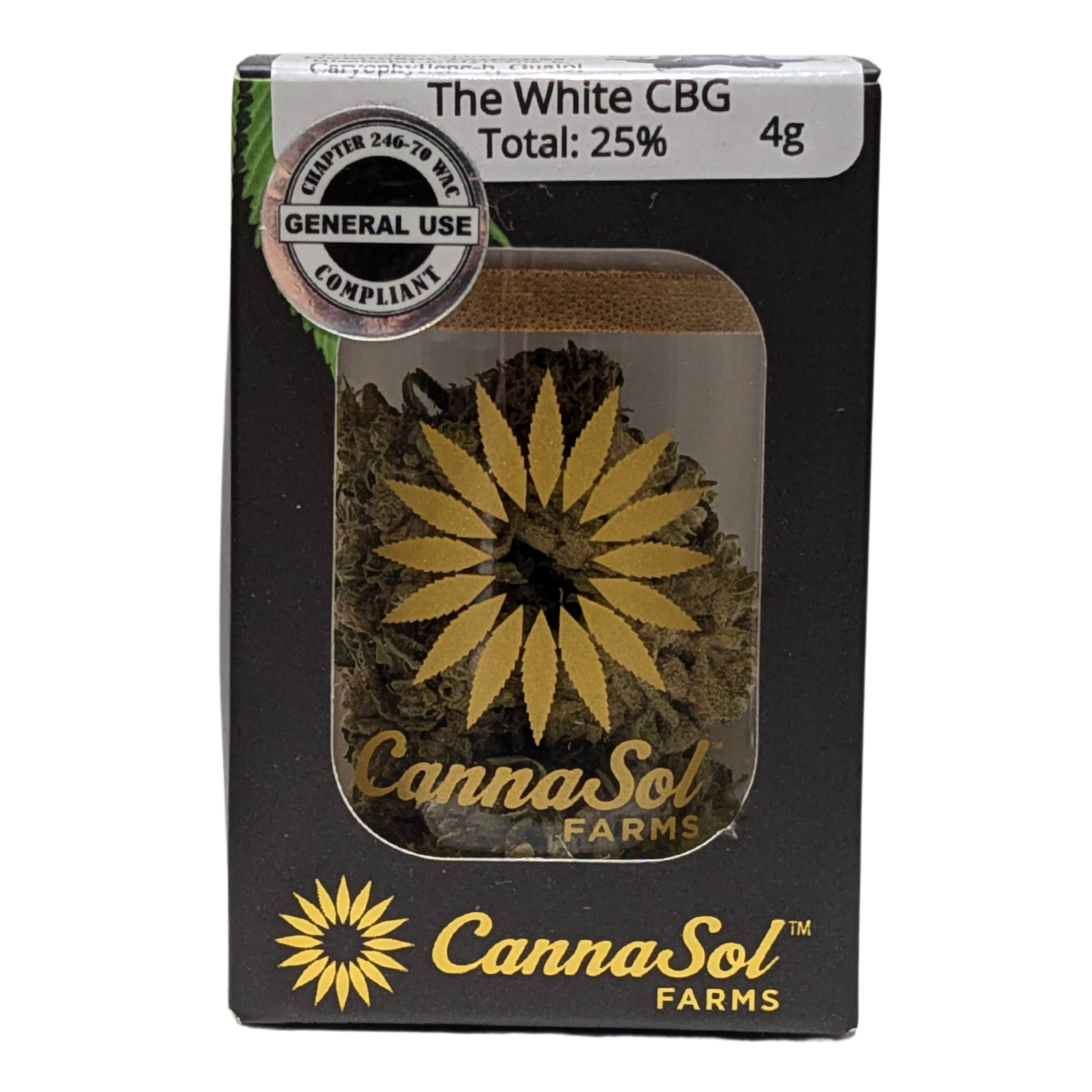 Photograph of product: The White CBG - 4g
