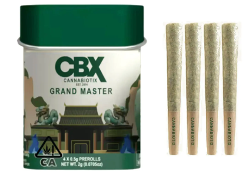 Photograph of product: Grand Master 2g Preroll Tin