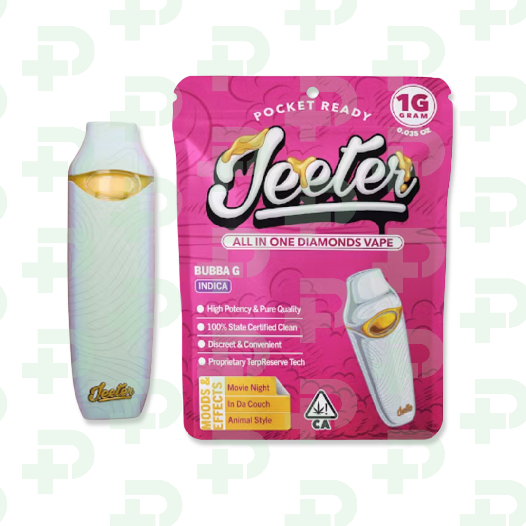 Photograph of product: Jeeter Liquid Diamond Disposable - Bubba G