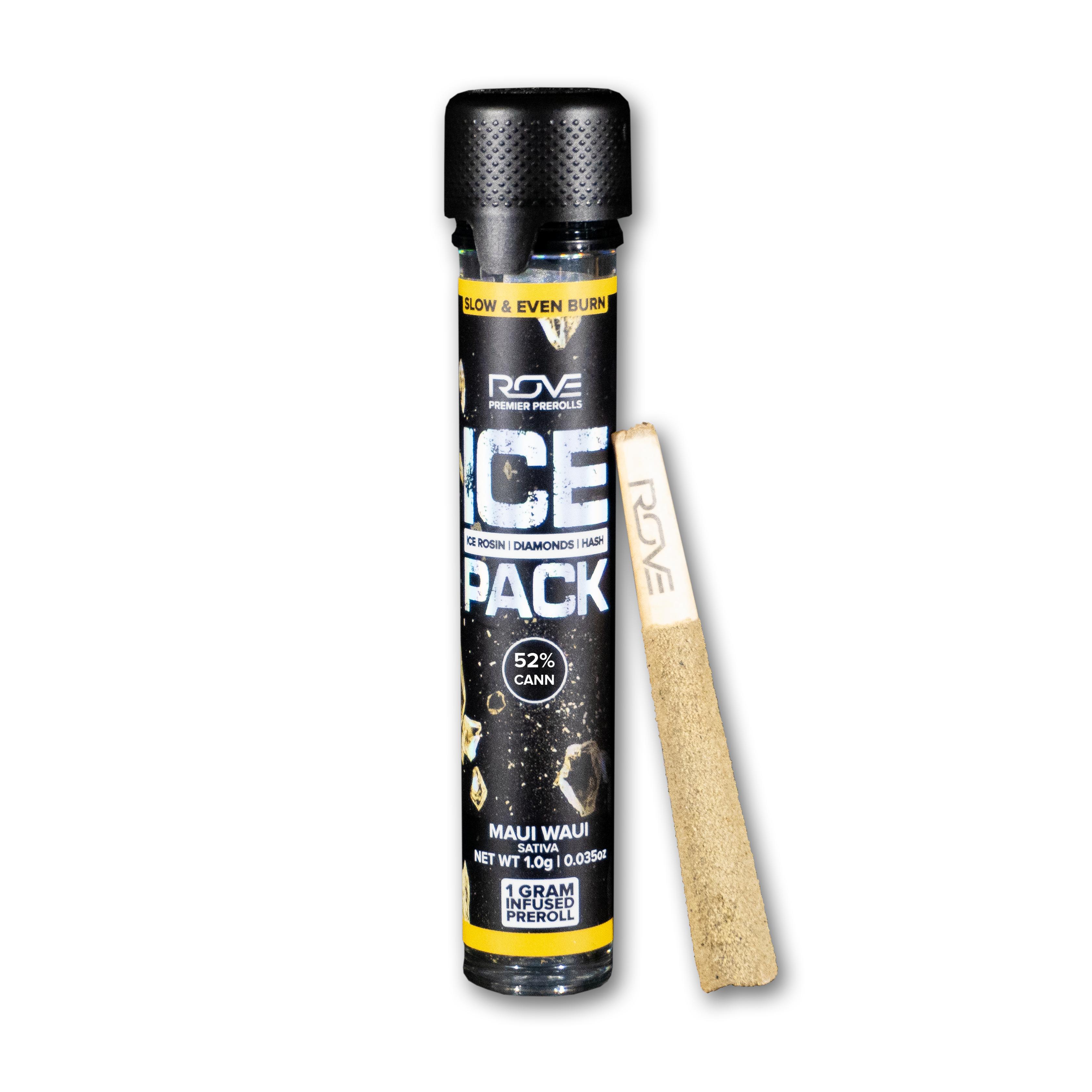 Photograph of Product: Maui Waui - 1G Triple Infused Ice Packs (Rosin, Hash, and Diamonds)