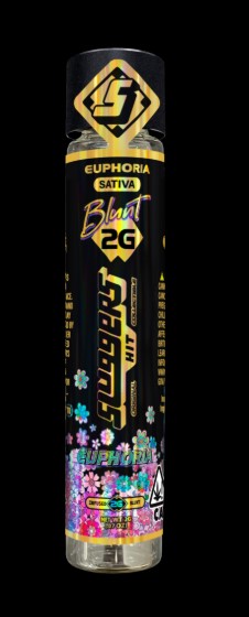 Photograph of product: Euphoria | Rosin & Diamond Infused Hemp Blunt