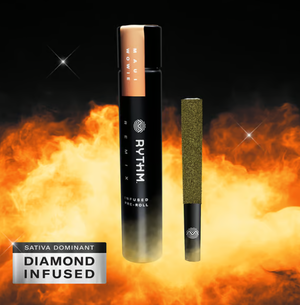 Photograph of product: Rythm (Infused) Preroll | Maui Wowie | 1g (Oui'd Dominant)