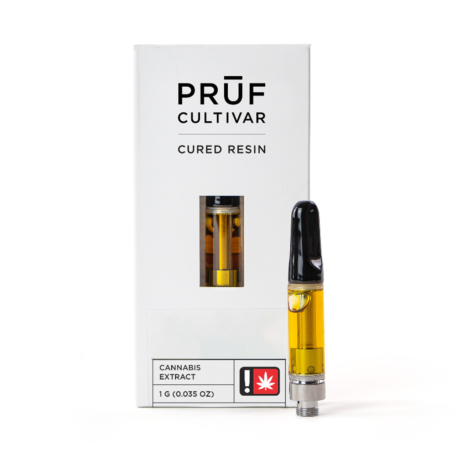 Photograph of product: Pruf Cultivar Mellow Wave Kush Cured Resin Cartridge 1g - Both