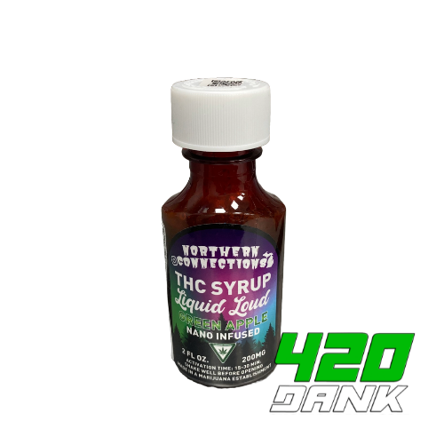Photograph of product: Liquid Loud - 200mg Syrup - Green Apple