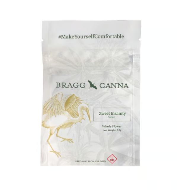 Photograph of product: Bragg Canna | Zweet Inzanity - 3.5g