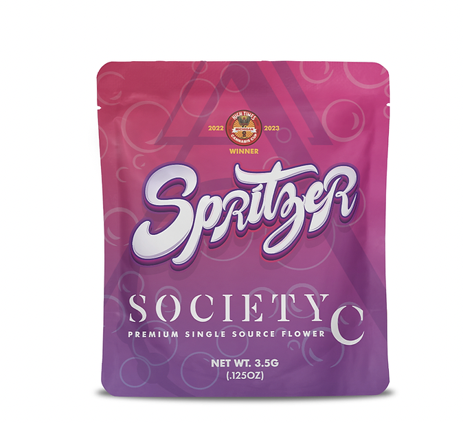 Photograph of product: Society C | Spritzer | 3.5G Bag