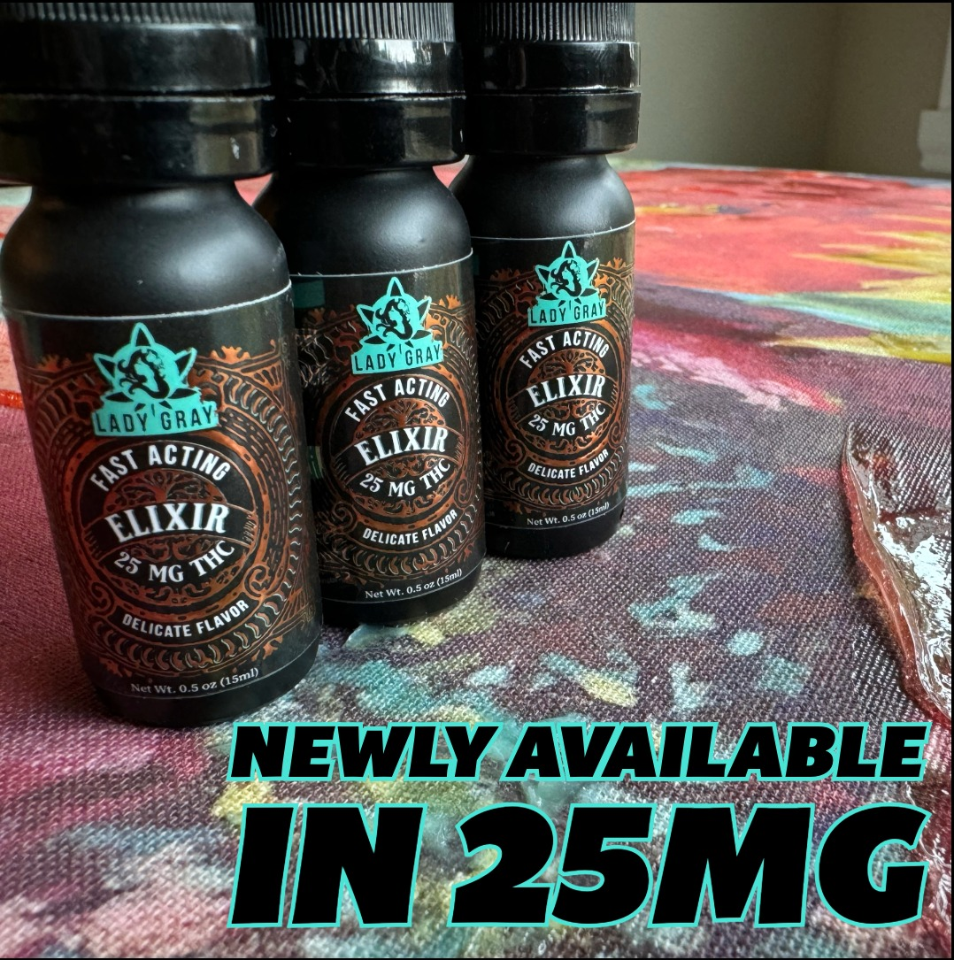 Photograph of product: Fast Acting Elixir (25mg) Drink Mixer by Lady Gray