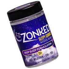 Photograph of product: Mixed Berry Sleep Gummies | Zzzonked  | - 90mg