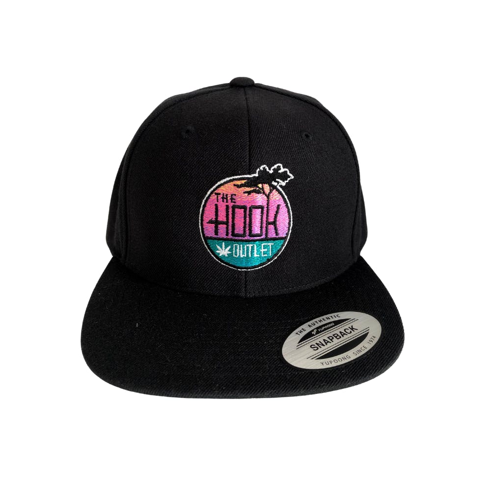 Photograph of product: 80's Vibes Black Snapback