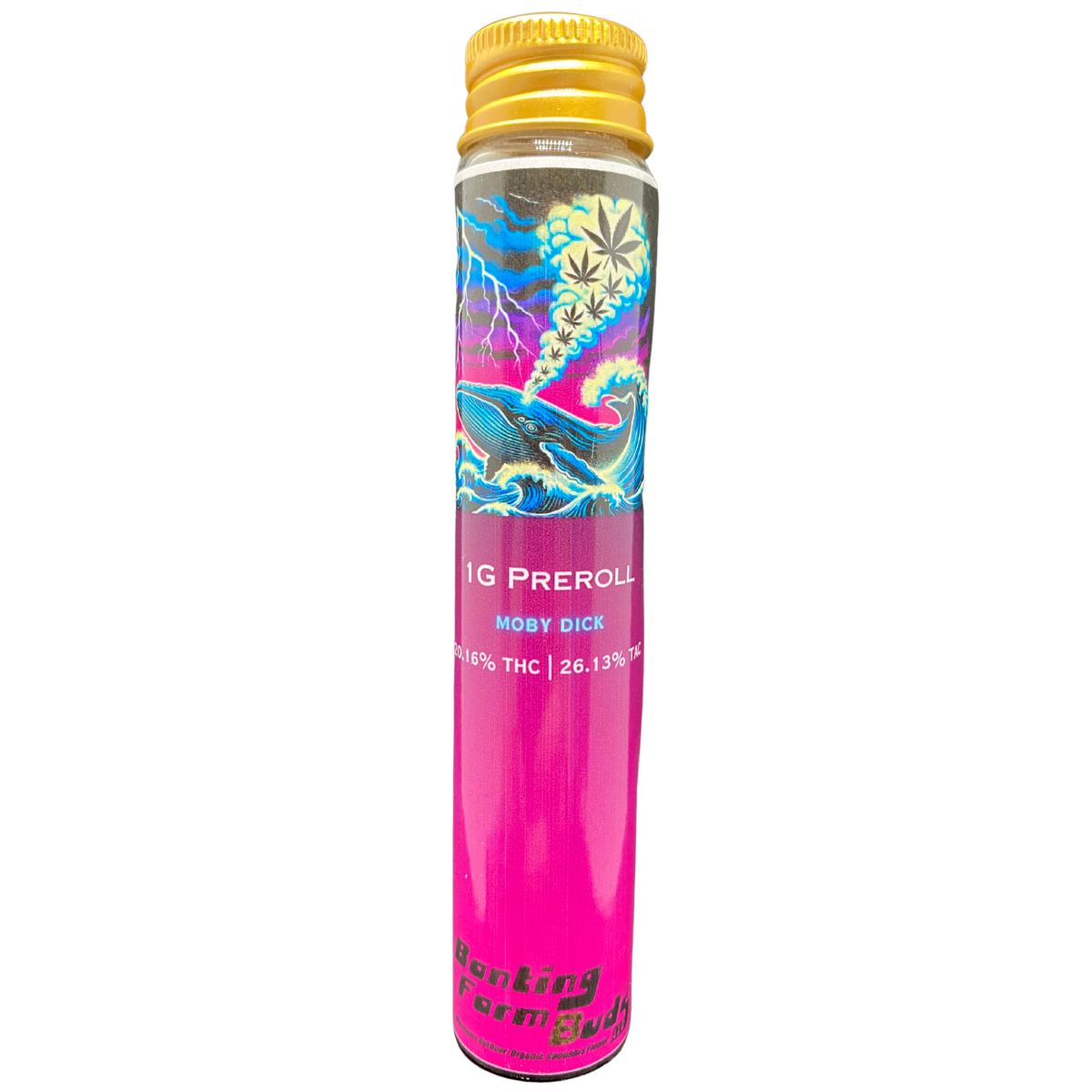 Photograph of product: Banting Farm Buds - Preroll - Moby Dick