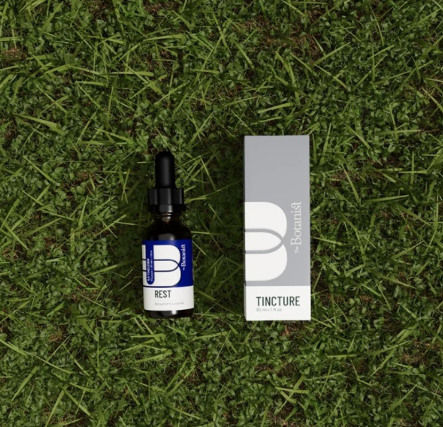 Photograph of product: [REC] The Botanist | Rest | 1:1:1 TH-oui:CBN 100mg Tincture