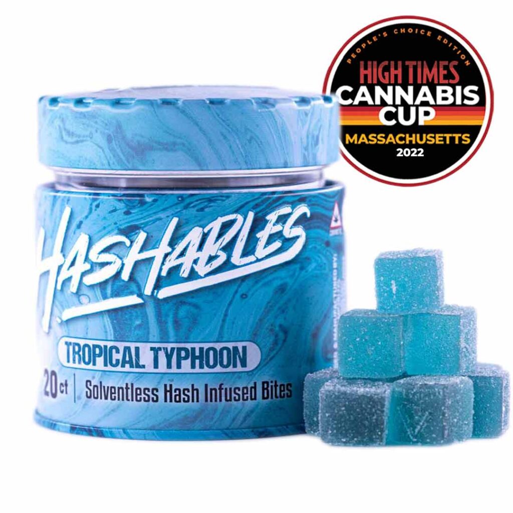 Photograph of Product: Hashables | Tropical Typhoon | Gummies | 5mg 20pk