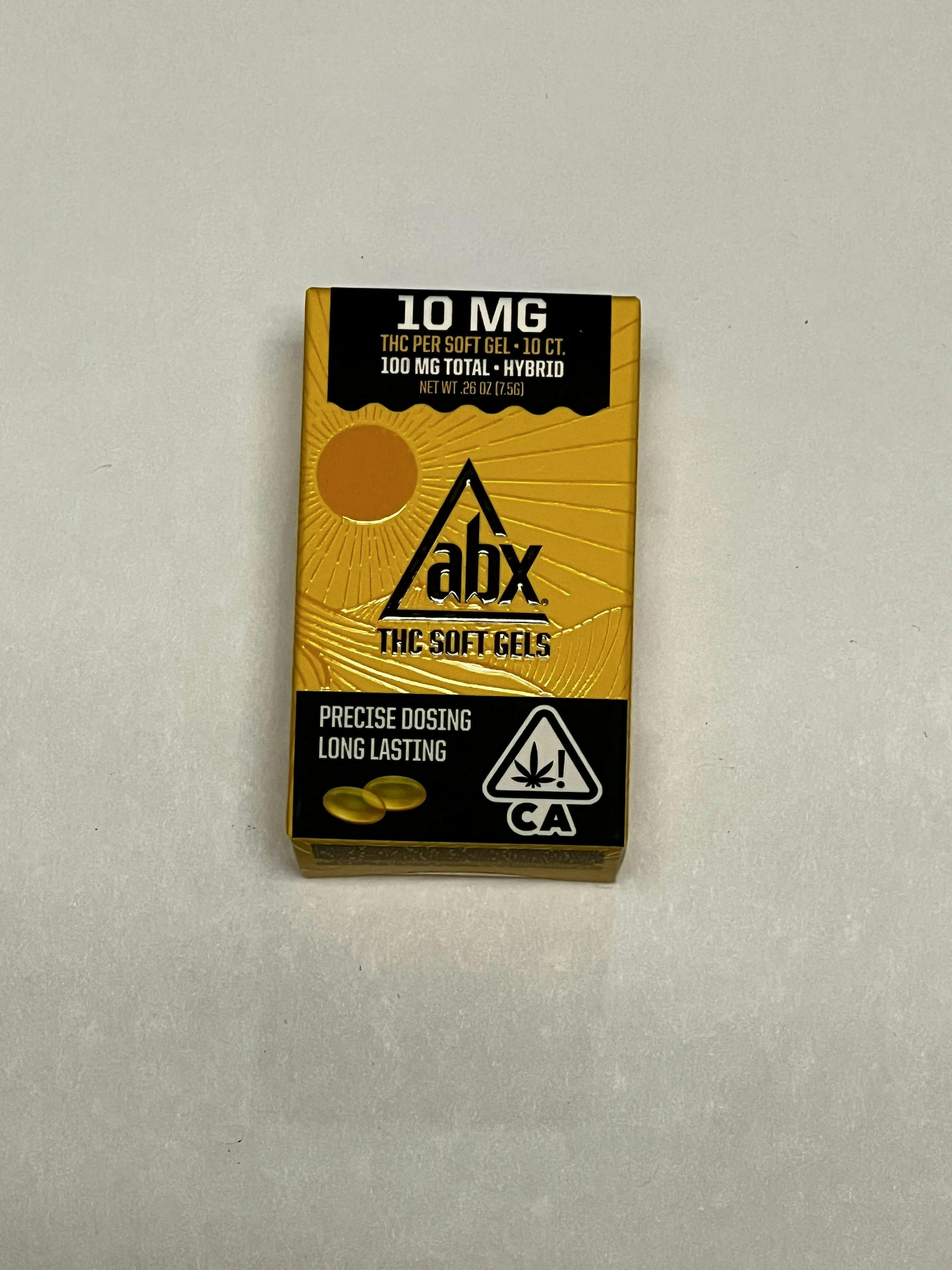 Photograph of product: ABX - ABX Soft Gels 10mg TH-oui