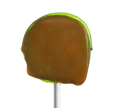 Photograph of product: MHS - Caramel Apple Sucker - 10mg TH-oui/3mg CBD
