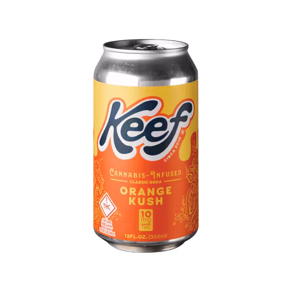 Photograph of product: Orange Kush Cola | 1 x 10mg