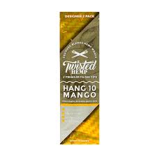 Photograph of product: 2pck Hemp Wrap | Hang 10 Mango | TWISTED HEMP