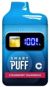 Photograph of product: Cannalicious - Smart Puff - Strawberry Trainwreck - Dispo