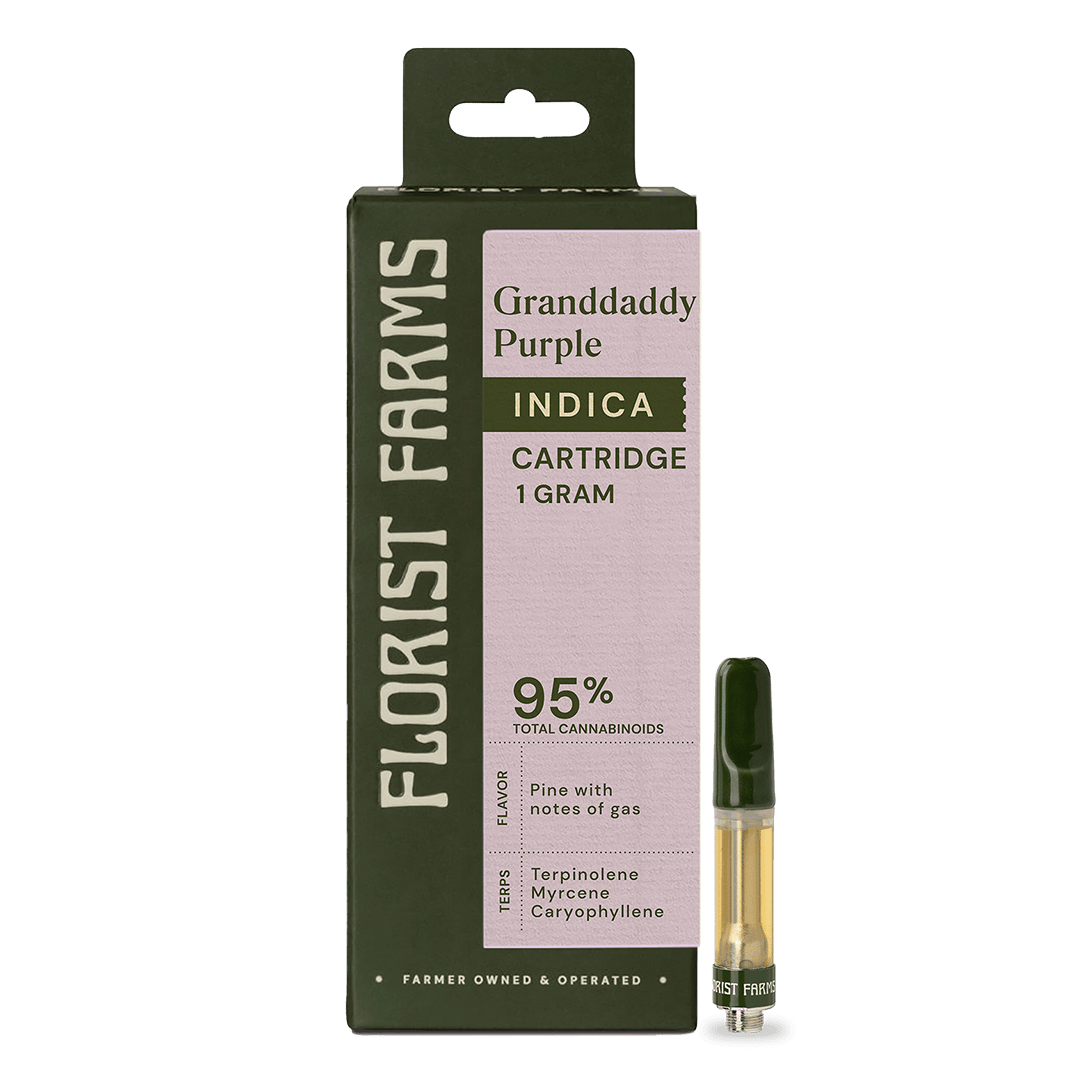 Photograph of product: Florist Farms - Grand Daddy Purp - Cart