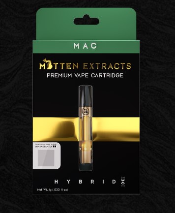 Photograph of product: Mitten Extracts MAC Vape