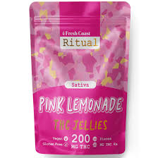 Photograph of product: Pink Lemonade Vegan Jellies 200mg (10pk) (S)