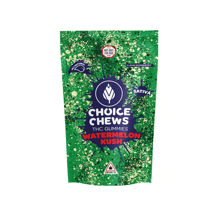 Photograph of product: Watermelon Kush Gummies, Oui'd, 200mg