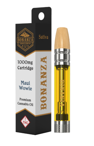 Photograph of product: BONANZA | 1g Cart | Mowie Wowie