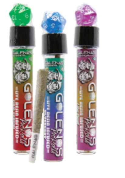 Photograph of product: Blueberry Cookies | Live Resin Infused | Galenas