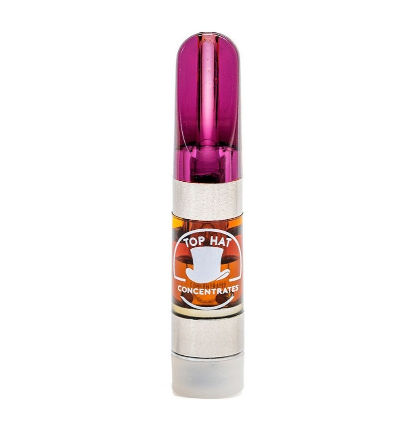 Photograph of product: Black D.O.G CO2 Oil Cartridge by Top Hat Concentrates