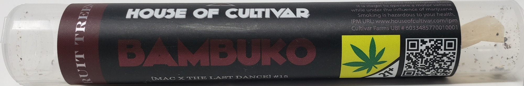 Photograph of Product: *SPECIAL* CULTIVAR Bambuko PR