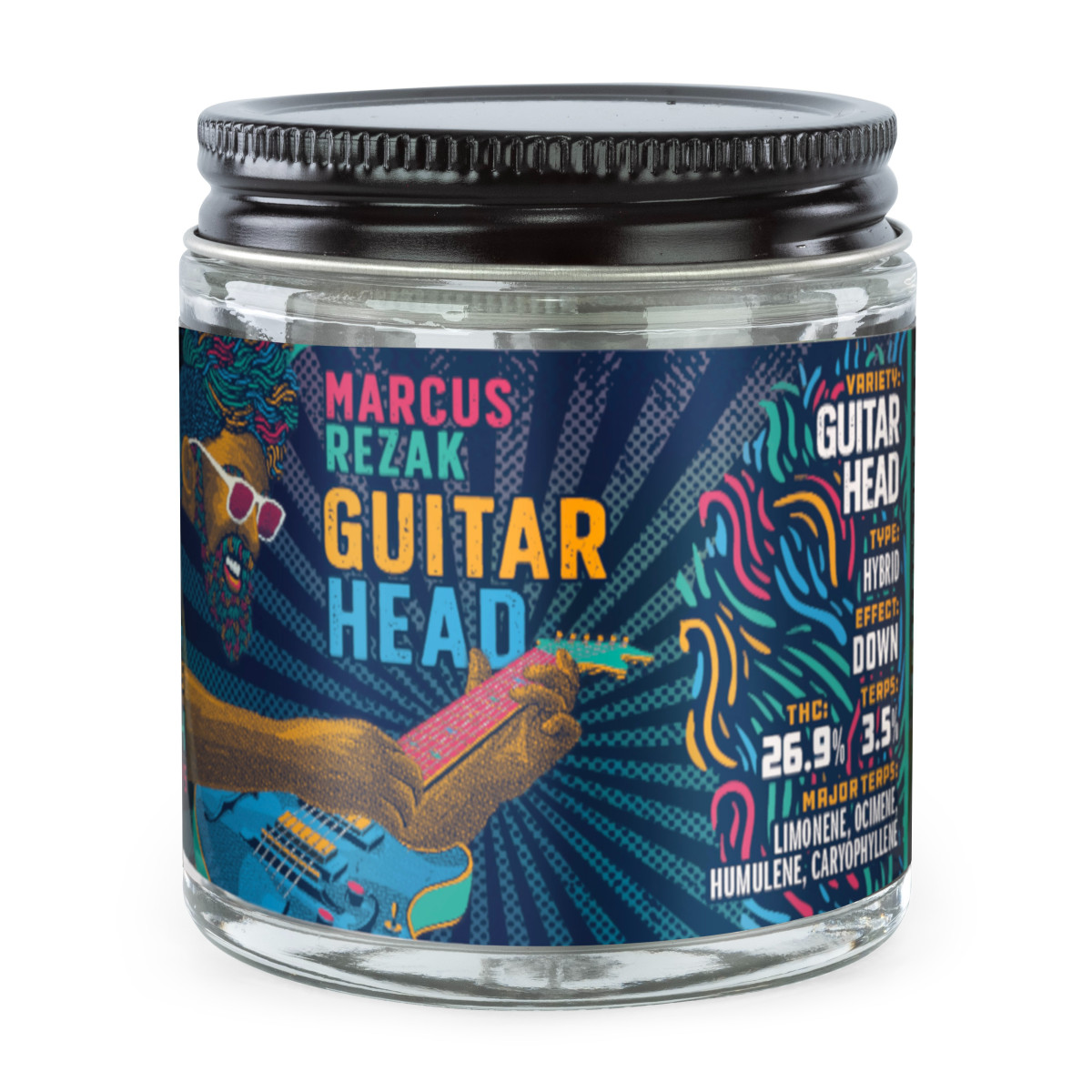 Photograph of product: Guitar Head - 3.5g