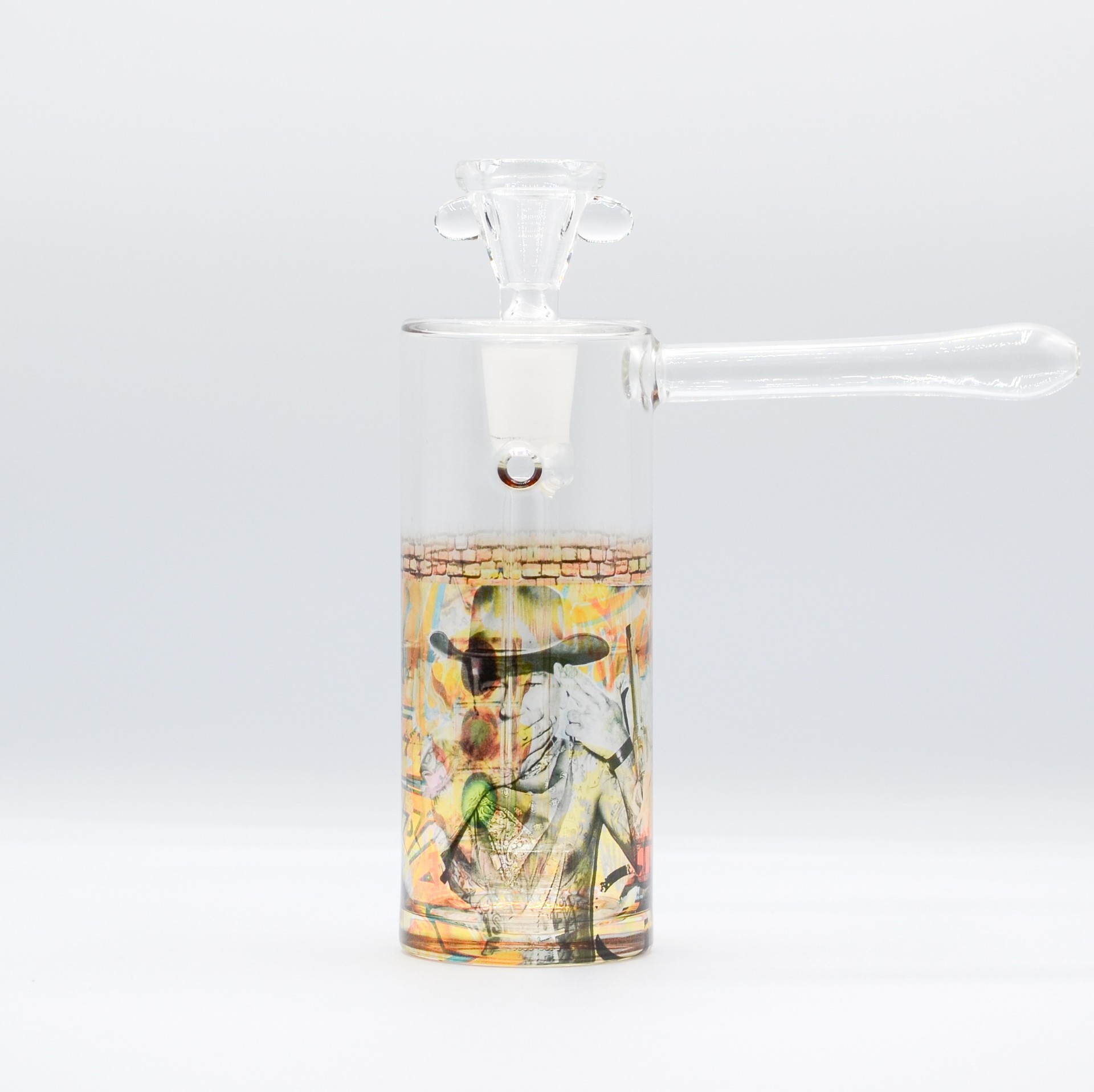 Photograph of product: Greenlight Cirrus Bubble Glass Water Pipe - Duke