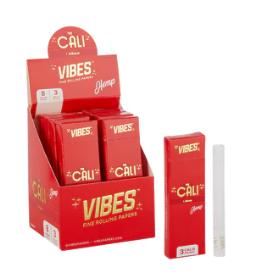 Photograph of product: Vibes - The Cali - 3pk - Ultra Thin - Rolling Papers