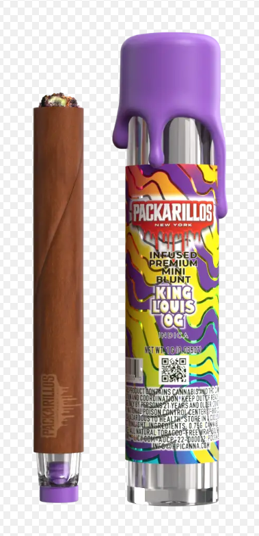 Photograph of product: Packs | Packarillos | King Louis OG | Infused