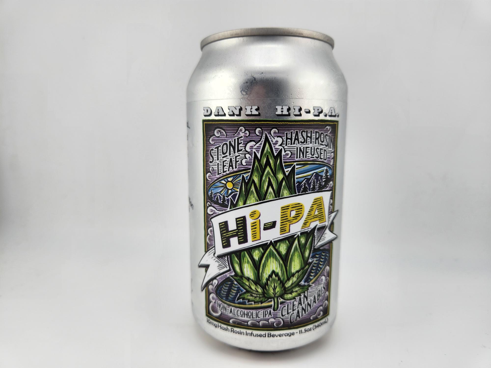 Photograph of Product: The Clean Cannabis Company - Hi.P.A  Hash Infused Non Alcoholic IPA
